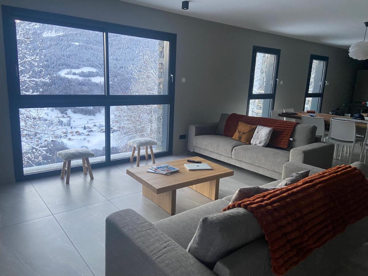 Chalet Confidentiel Valmorel - Chalet De Haut De Gamme 4 Etoiles 12 Personnes Doucy Екстериор снимка
